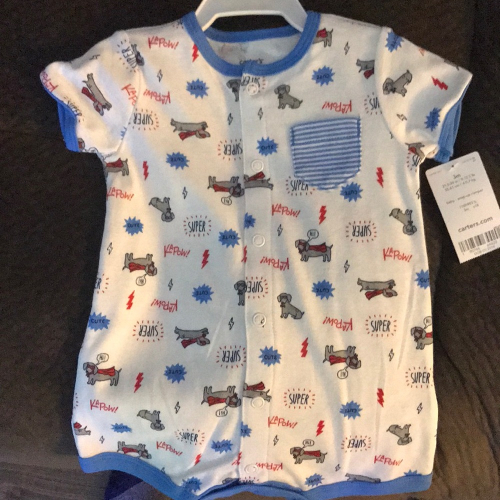 Carter’s Boys Rompers - Picture 2 of 7